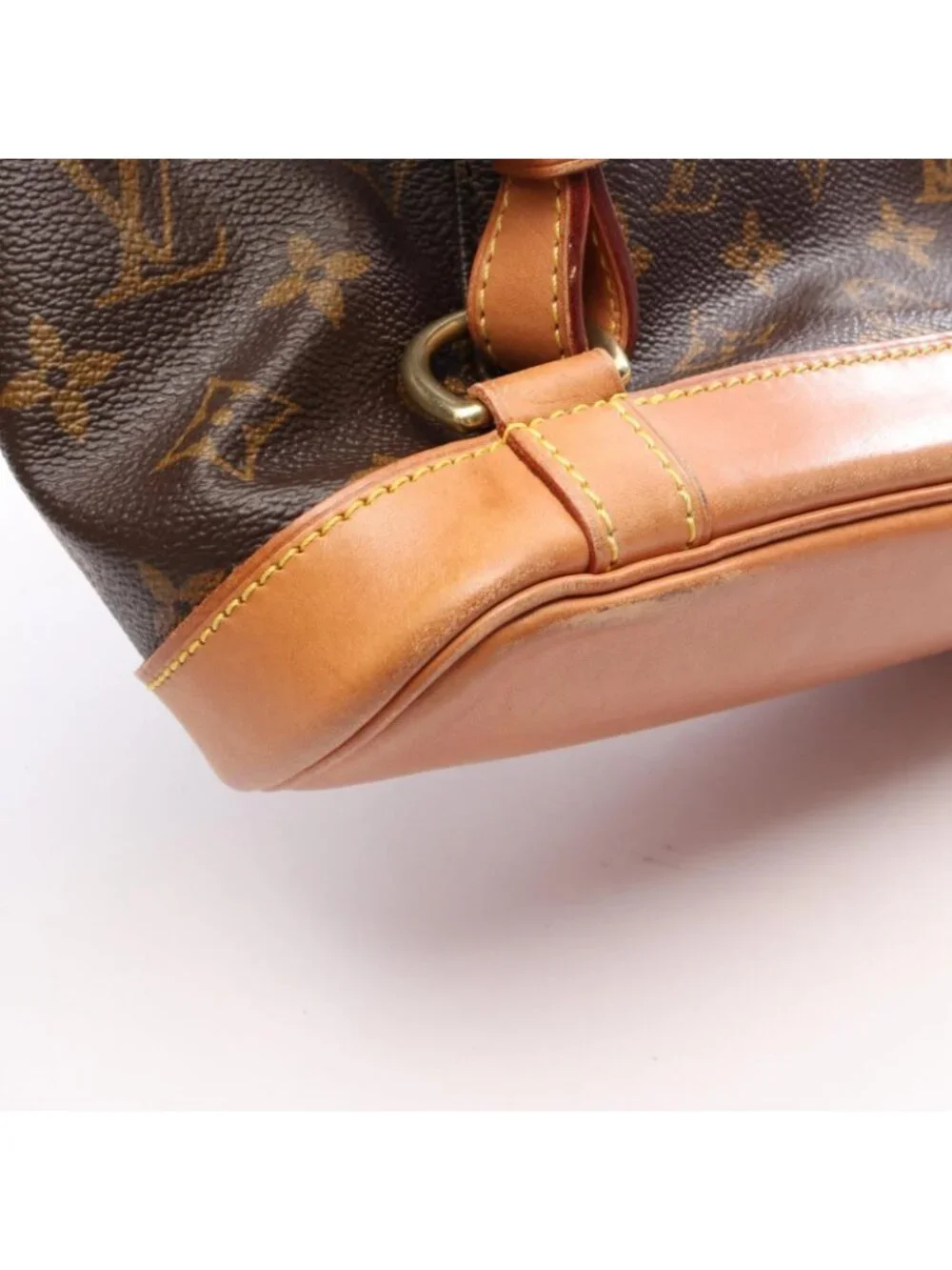 Louis Vuitton Backpack Montsouris MM Canvas Leather